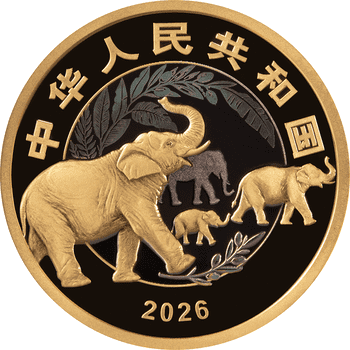 中国 2025年 吉祥文化 瑞気盈門(ずいきえいもん) 吉祥な幸福 カラー金