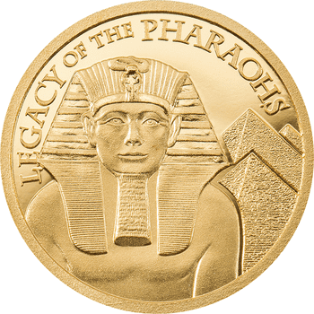 クック諸島 2022年 古代エジプトの王 ファラオ 5ドル金貨 プルーフ