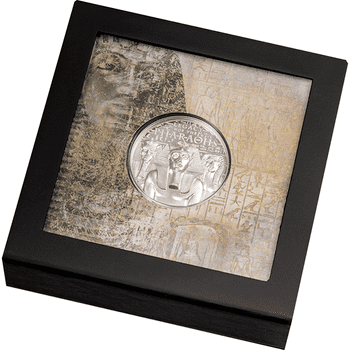 クック諸島 2022年 古代エジプトの王 ファラオ 5ドル銀貨 プルーフ（ウルトラハイレリーフ）