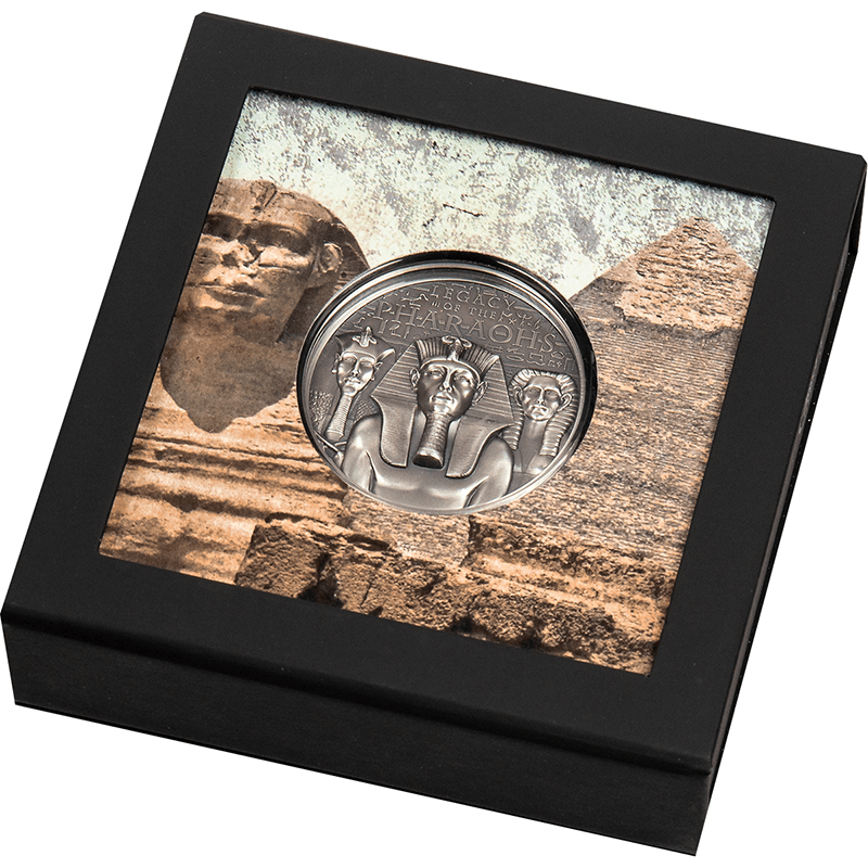 クック諸島 2022年 古代エジプトの王 ファラオ 20ドル銀貨