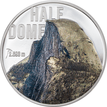 クック諸島 2023年 ハーフドーム 10ドルカラー銀貨 プルーフ(ウルトラハイレリーフ)