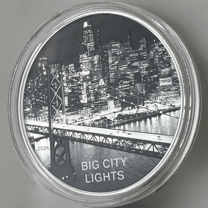 クック諸島 2024年 大都市の景色 サンフランシスコ 夜 5ドル