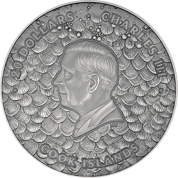 クック諸島 エリザベス2世 (1952-) 1ドルニッケル銅貨 1985