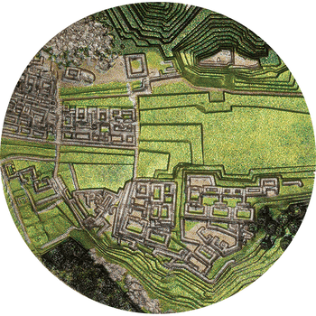 クック諸島 2024年 シャンボール城 25ドルカラー銀貨 プルーフ