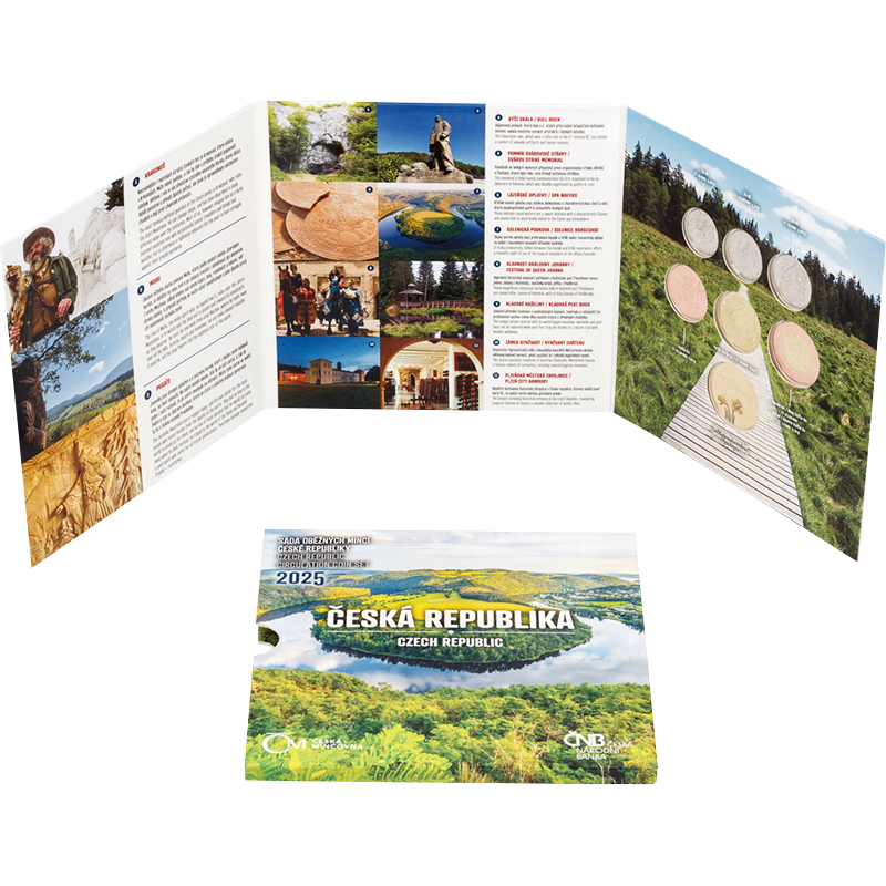 チェコ共和国 2025年 通常貨セット 記念カラートークン入通常貨6種未