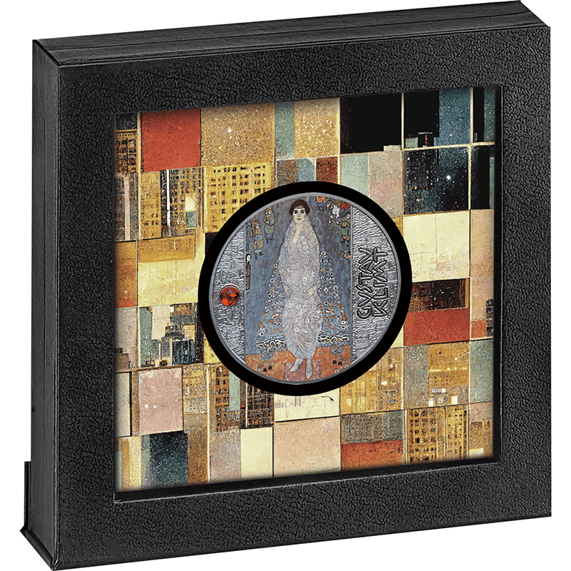 カメルーン 2024年 グスタフ・クリムト 『エリザベート