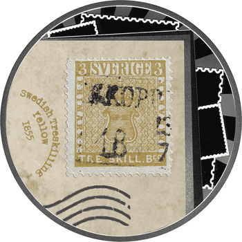 カメルーン 2025年 世界で最も価値ある切手 スウェーデンのトレス