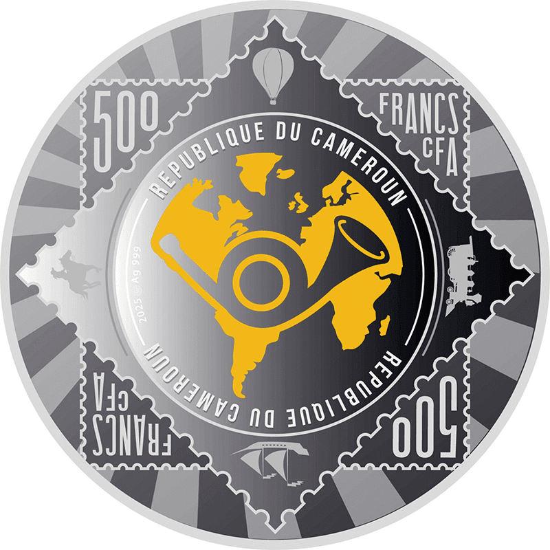 カメルーン 2025年 世界で最も価値ある切手 ベンジャミン