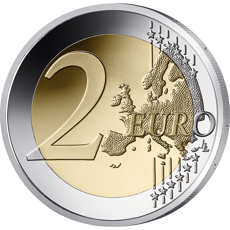 フランス 2025年 ルーヴル美術館 2ユーロ貨 プルーフ | オンライン