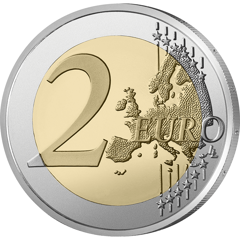 フランス 2025年 ルーヴル美術館 サモトラケのニケ 2ユーロ貨