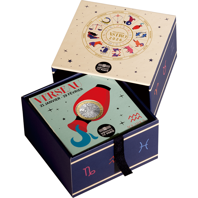 フランス 2026年 黄道十二宮 5ユーロ複合貨12 種セット（完集