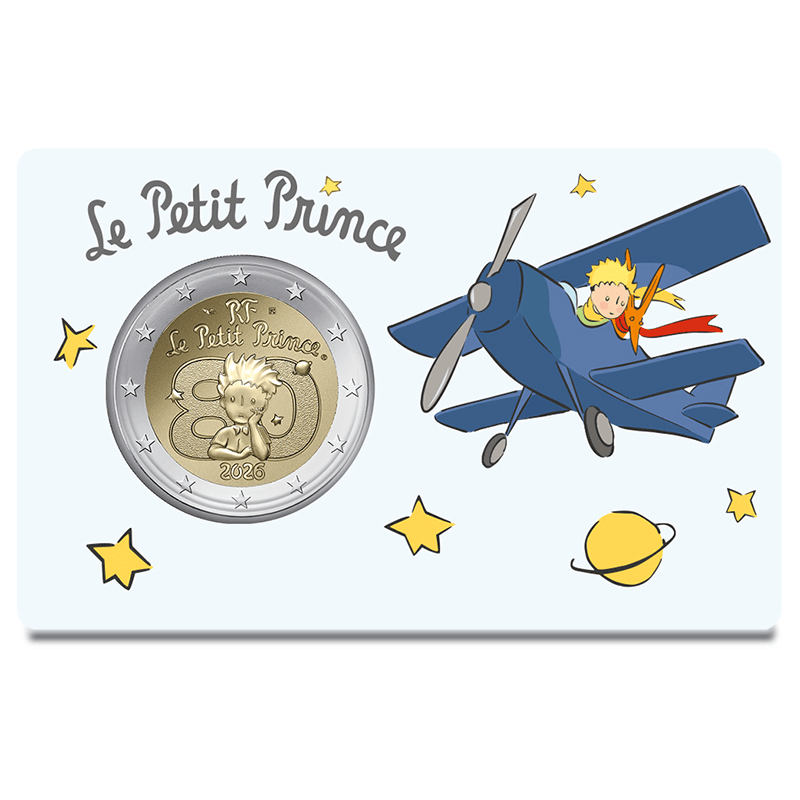 フランス 2026年 『星の王子さま』フランス出版80周年記念 ＜飛行機で