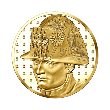 フランス 2021年 ナポレオン没後200周年 200ユーロ金貨 プルーフ