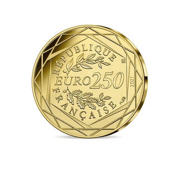 フランス 2021年 ハリー・ポッター 第1弾 ハリー・ポッター 250ユーロ金貨 未使用
