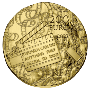 フランス 2022年 世界の歴史を飾る女性たち グレース・ケリー 200ユーロ金貨 プルーフ