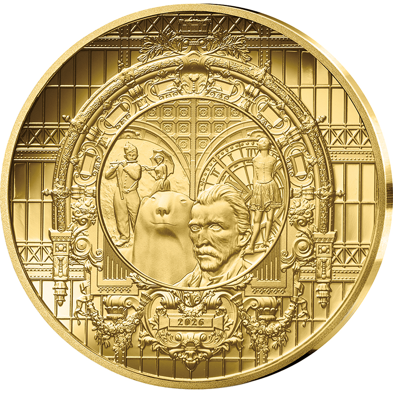 フランス 2026年 オルセー美術館開館40周年 50ユーロ金貨 プルーフ