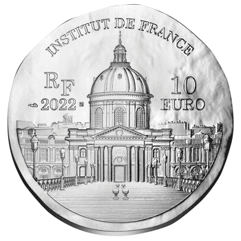 フランス 2022年 モナコ公アルベール1世没後100周年 10ユーロ銀貨 プルーフ