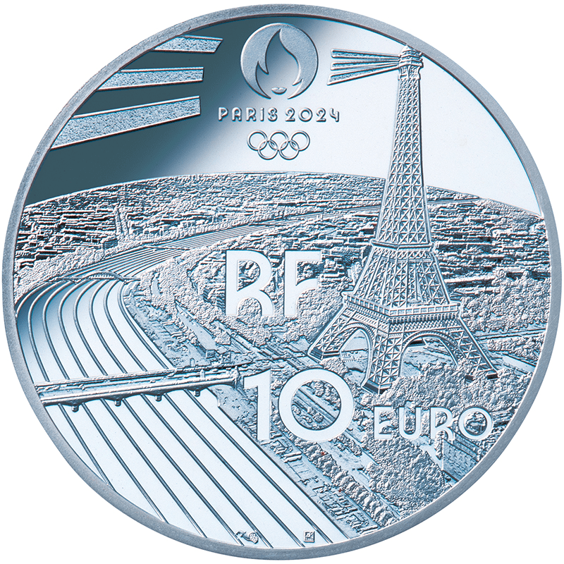 ☆　2024 パリオリンピック　記念コイン　10ユーロ銀貨セット
