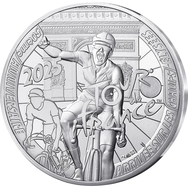 フランス 2025年 ツール・ド・フランス シャンゼリゼ通りゴール50周年