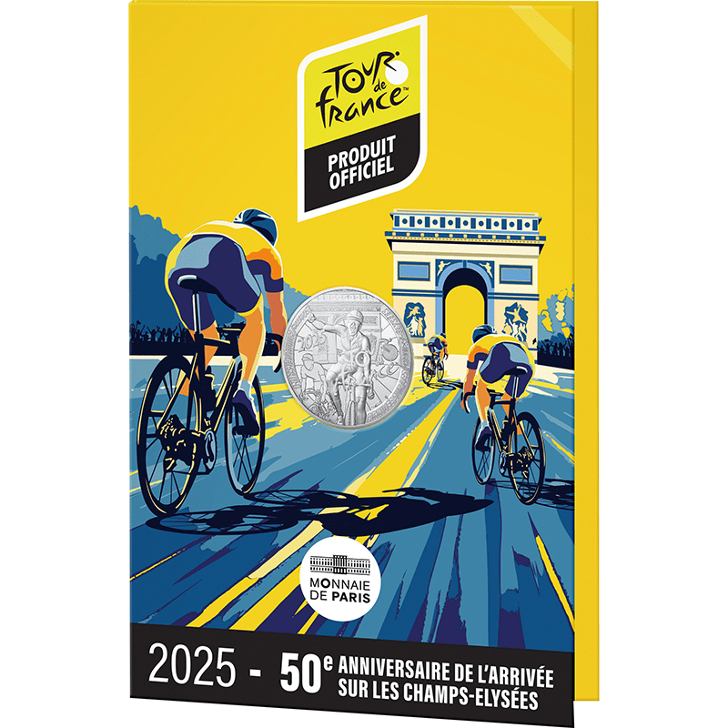 フランス 2025年 ツール・ド・フランス シャンゼリゼ通りゴール50周年