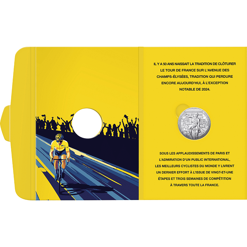 フランス 2025年 ツール・ド・フランス シャンゼリゼ通りゴール50周年