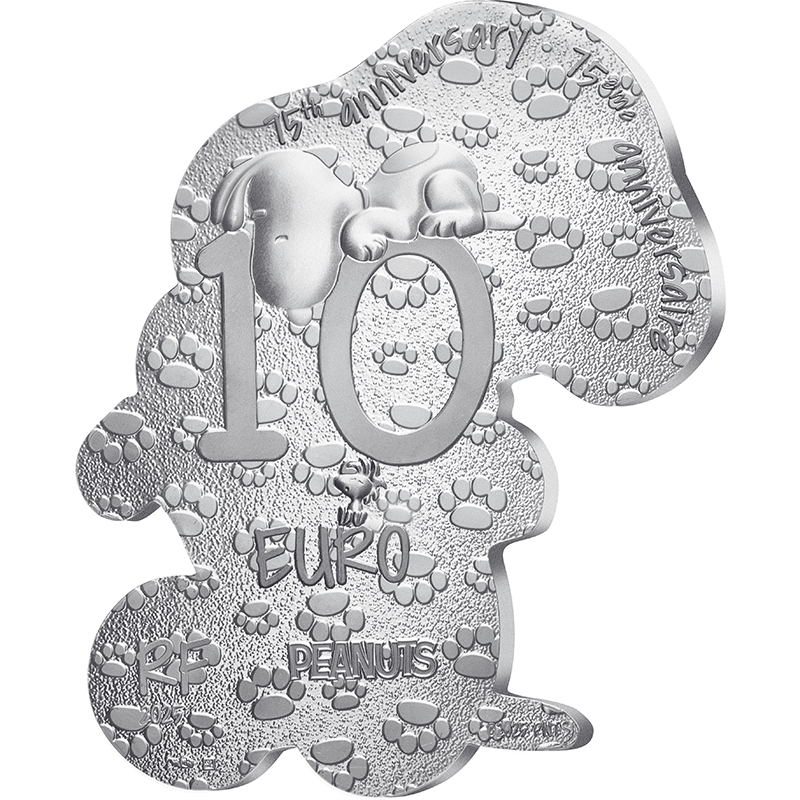 フランス 2025年 ピーナッツ75周年 ＜スヌーピーとハート＞ スヌーピー