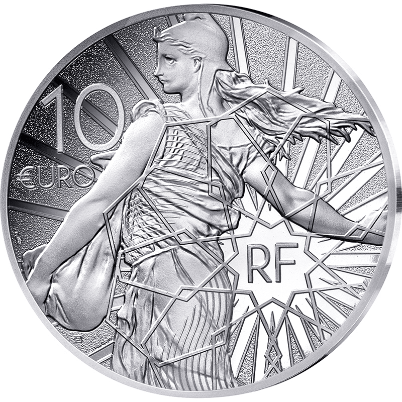 フランス 2025年 種を蒔く人シリーズ 最終貨 エル・ドラド 10ユーロ