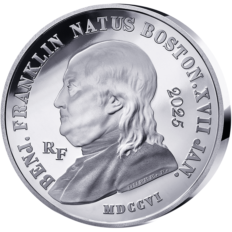 フランス 2025年 アメリカ独立の歴史 ベンジャミン・フランクリンと翼