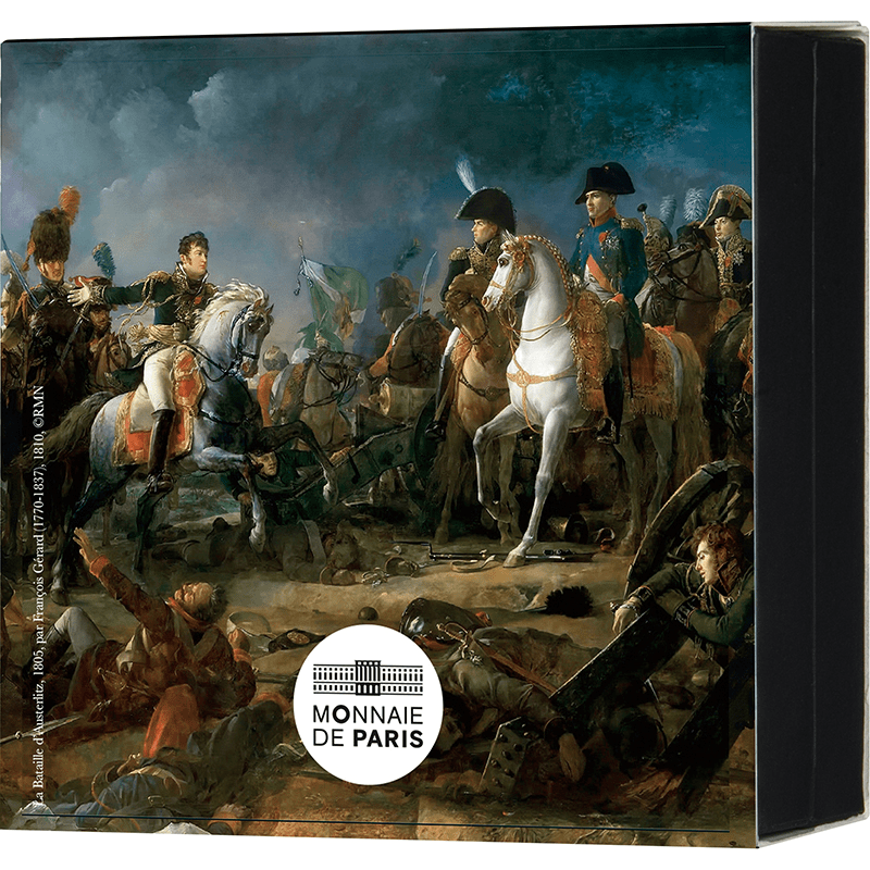 フランス 2025年 アウステルリッツの戦い220周年 10ユーロ銀貨