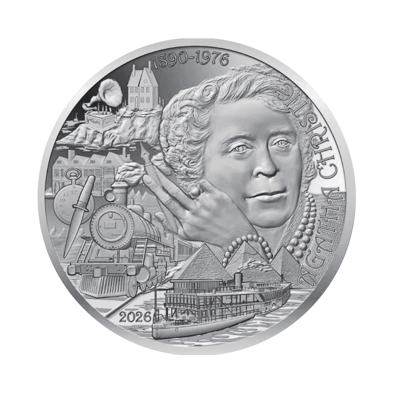 フランス 2026年 偉大な作家シリーズ アガサ・クリスティ没後50周年 20