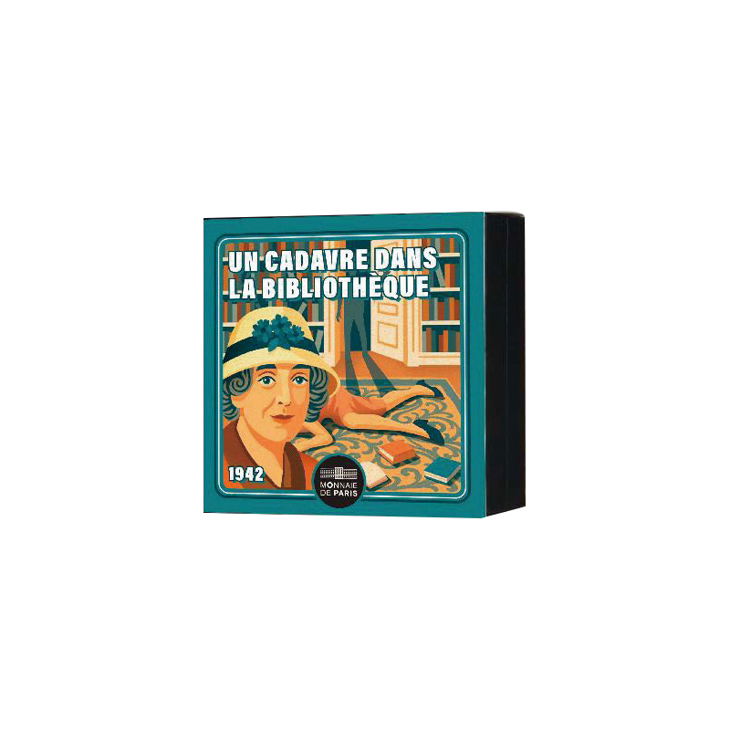 フランス 2026年 偉大な作家シリーズ アガサ・クリスティ没後50周年