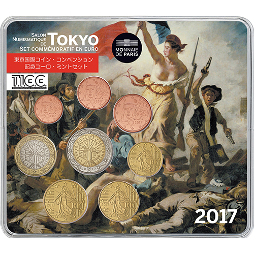 フランス 2017年 第28回 東京国際コイン・コンヴェンション記念ユーロ 