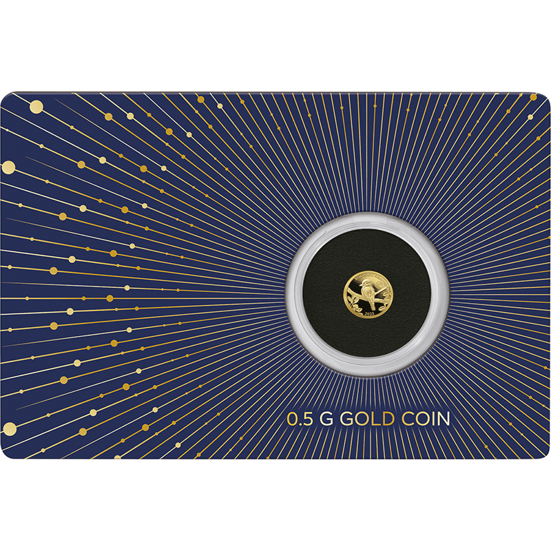 フィジー 2025年 世界の小さな金貨シリーズ ワライカワセミ発行