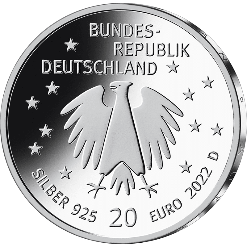 休日 ドイツ ユーロ導入 10ユーロ銀貨 2002年