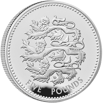 英国 2023年 イングランドの誇り 5ポンド白銅貨 未使用