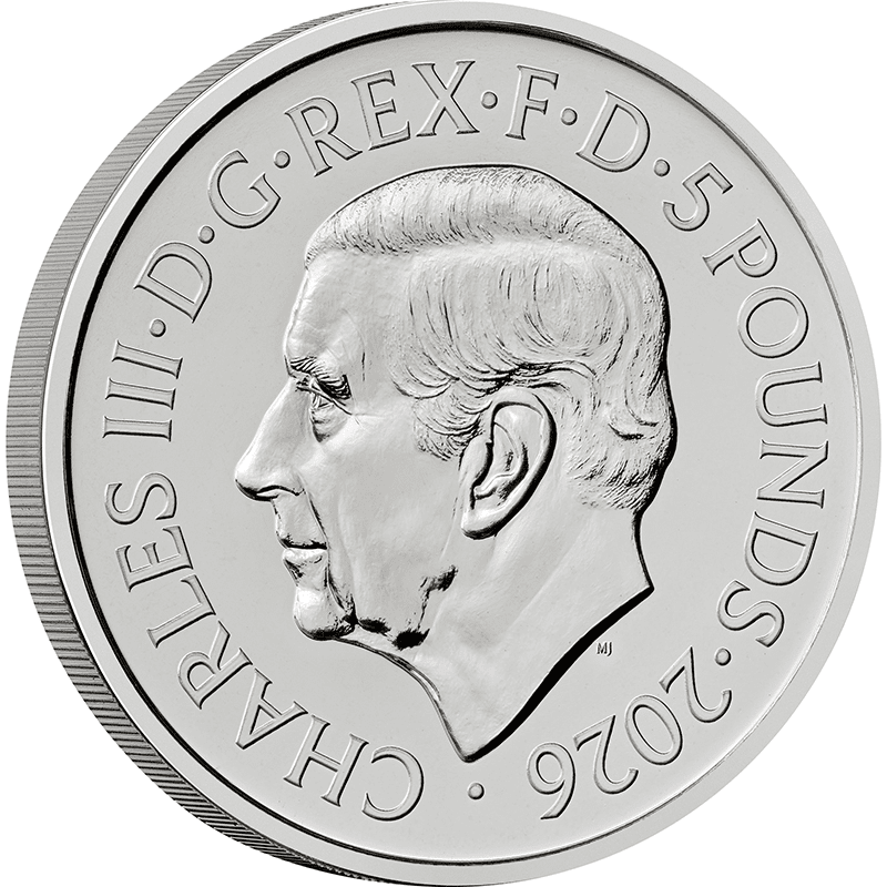 英国 2026年 エリザベス2世の肖像 第1の肖像 メアリー・ギリック作 5