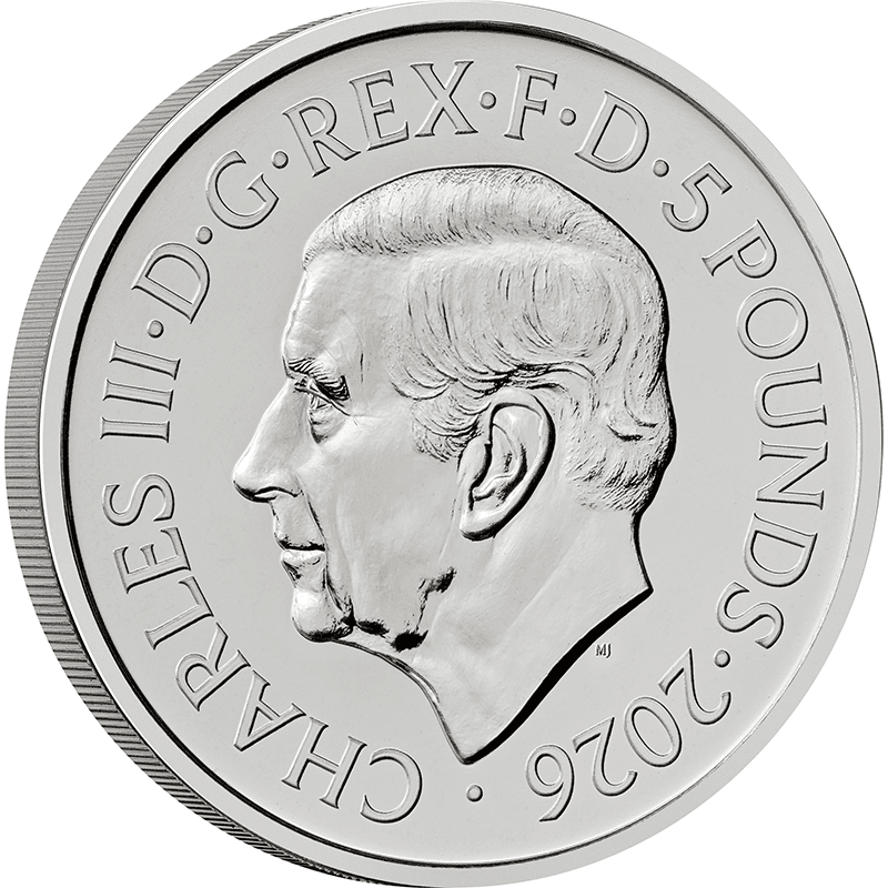 英国 2026年 エリザベス2世の肖像 第2の肖像 アーノルド・マチン作 5