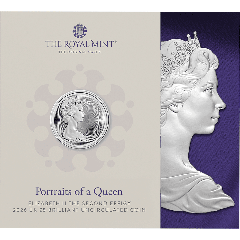 英国 2026年 エリザベス2世の肖像 第2の肖像 アーノルド・マチン作 5