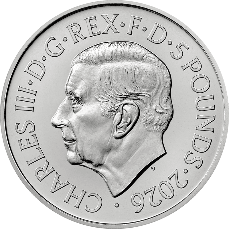英国 2026年 エンジェル金貨 5ポンド白銅貨 未使用 | オンライン