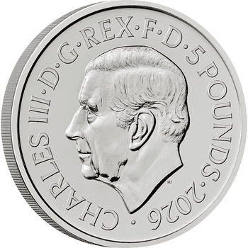 英国 2026年 ブリタニア 2ポンド銀貨 1オンス プルーフ | オンライン