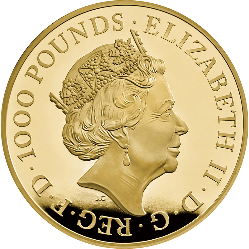 英国 年 英国紋章の獣コレクション ハノーヴァーの白馬 1000ポンド金貨 1キロ プルーフ Taisei Coins Online Shop 泰星コイン株式会社 オンラインショップ