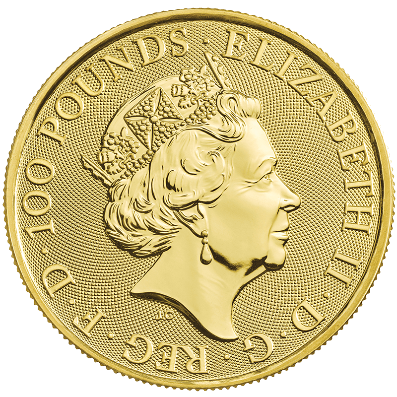 英国 2020年 伝説のミュージシャン QUEEN 100ポンド金貨 未使用 
