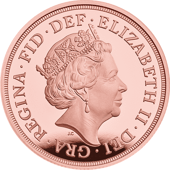 英国 2022年 ソブリンプルーフ金貨コレクション 1ソブリン金貨 プルーフ