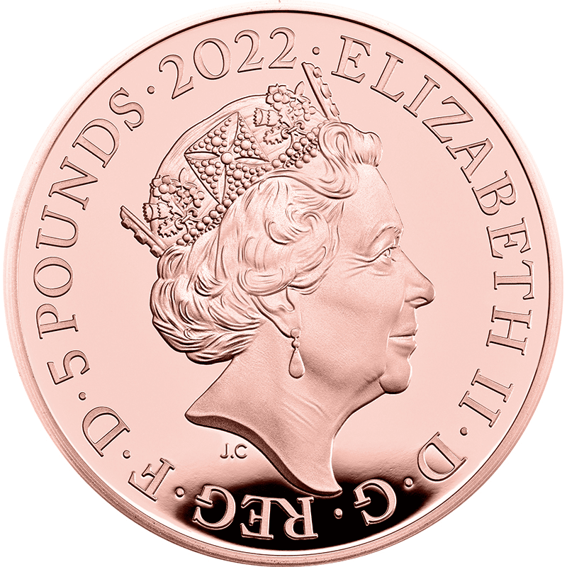 英国 2022年 ウィリアム王子生誕40周年 5ポンド金貨 プルーフ | オンラインショップ | 泰星コイン株式会社
