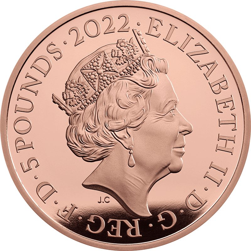 英国 2022年 女王エリザベス2世治世シリーズ 最終貨 英連邦の国々 5