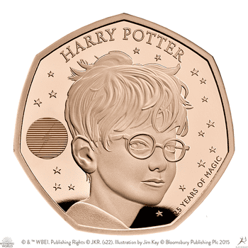 フランス 2021年 ハリー・ポッター 10ユーロ銀貨 (フクロウ型 
