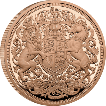 英国 2022年 ソブリン金貨コレクションチャールズ3世 1ソブリン金貨 プルーフ 特別デザイン