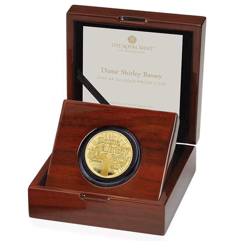 英国 2023年 伝説のミュージシャン シャーリー・バッシー 200ポンド