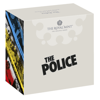 英国 2023年 伝説のミュージシャン The Police 25ポンド金貨 プルーフ