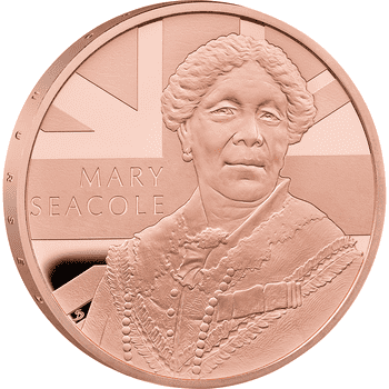 英国 2023年 メアリー・シーコール 5ポンド金貨 プルーフ